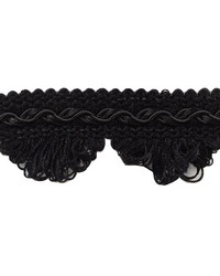 1 1/2 in Scallop Fringe 9680 BK by   