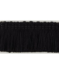 1 1/4 in Brush Fringe 9807 BK by   