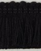 Brimar Trim 1 1/4 in Brush Fringe BK
