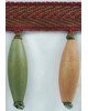 Brimar Trim 3 in Wood Bead Fringe SMB