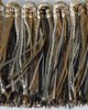 Brimar Trim 3/8 in  Metallic Brush Fringe MRL