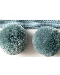 Fluffy Puffy Pom Pom Light Blue by   
