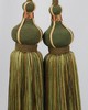 Brimar Trim Dbl Tassel Tieback Life Green