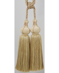 Dbl Tassel Tieback Sawdust H25822 SAW by   