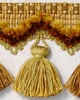Brimar Trim 3 1/2 in Tassel Fringe City of Gold