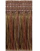 Brimar Trim 8 1/4 in Furniture Fringe Metal Oxide