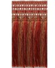 Brimar Trim 8 1/4 in Furniture Fringe Metal Oxide