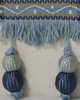 Brimar Trim 4 1/4 in Bobble Fringe Divine Blue