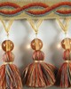 Brimar Trim 3 1/4 in Glass Bead Tassel Fringe ROQ