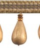 Brimar Trim 2 in Wood Bead Fringe WCR