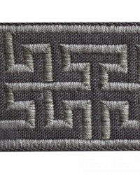 2 1/2 in Greek Key Tape KEY100 GRY by   