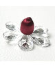 Brimar Trim Acrylic Flower Medallion Red