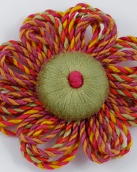 2.75in Looped Button Carisbrook Bright M26277/CBT by   