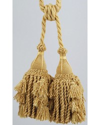 Chenille Dbl Tassel Tieback PA120D BI by   