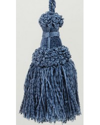 Cotton Chenille Tassel PA125 BLU by   