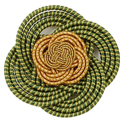 Brimar Trim 3 1/2 in Three- Tiered Rosette R1465 CQT in Renaissance Buttons Rosettes and Frogs