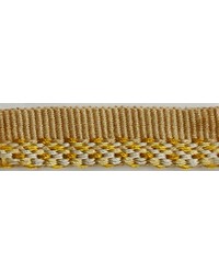  1/4 in Woven Self Lipcord R9843 GLD by  Barrow 