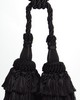 Brimar Trim Dbl Tassel Tieback BK
