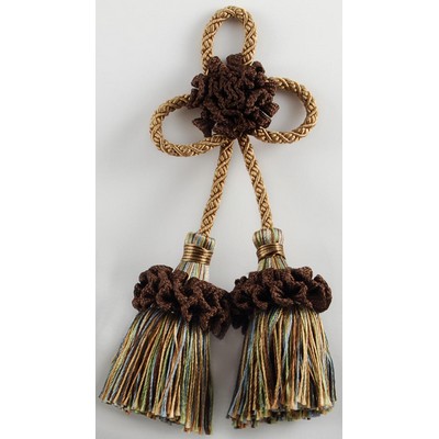 Brimar Trim Dbl Tassel Rosette TG88 MGB in Traditional TasselsButtons Rosettes and Frogs