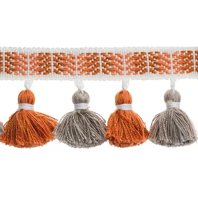 Brimar Trim Tanzania 1.75 Tassel Fringe Coral Reef