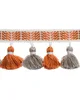 Brimar Trim Tanzania 1.75 Tassel Fringe Coral Reef