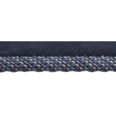 Brimar Trim Tanzania 3/8 Lipcord Blue Coral