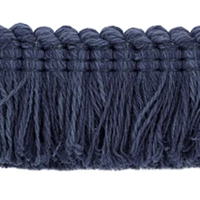 Brimar Trim Tanzania 1 1/4 Brush Fringe Blue Coral
