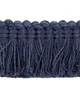 Brimar Trim Tanzania 1 1/4 Brush Fringe Blue Coral