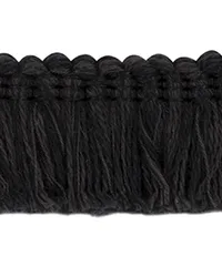 Tanzania 1 1/4 Brush Fringe Black Diamond TN500-BDI by   