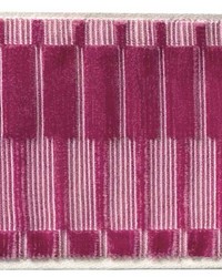 3 3/8in Piano Key Velvet Border VEL101 RAS by  Creative Fabrics 