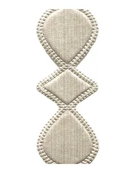 Velvet Crush 2in Border Beige VEL104-BEI by   