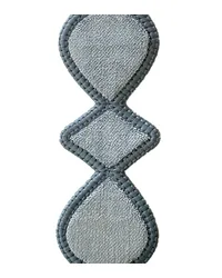 Velvet Crush 2in Border Slate Blue VEL104-SBL by   