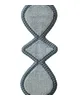 Brimar Trim Velvet Crush 2in Border Slate Blue