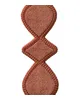 Brimar Trim Velvet Crush 2in Border Terracotta