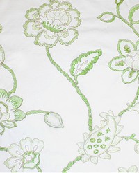 Embroidery 19067 Emerald by  Catania Silks 