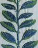 Catania Silks Trailing Leaf Green