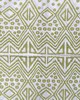 Catania Silks Tribal Art Lime Green
