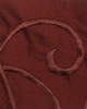 Catania Silks Vine-Embroidery Ruby