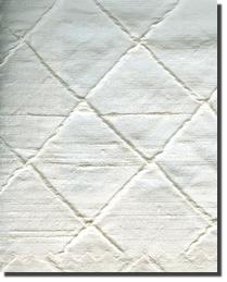 Dupioni 100- Diamond Silk  White by   