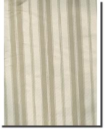 Taffeta-130 Stripe Ruth Green by  Catania Silks 