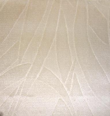 Chella Amazonia Velvet 21 Alabaster in Chella Beige Drapery-Upholstery Solution-Dyed  Blend Fire Rated Fabric Leaves and Trees  Floral Outdoor  Patterned Velvet   Fabric