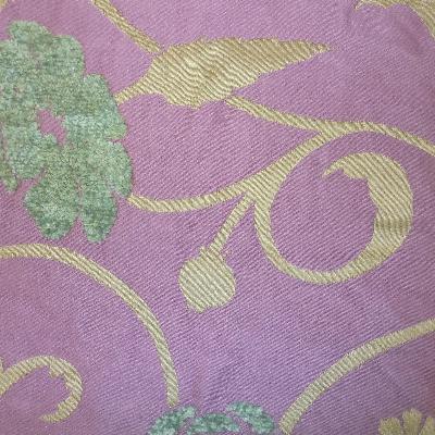 Chella Aretha 30 Lichen Mulberry in Chella Purple Drapery-Upholstery Solution-Dyed  Blend Fire Rated Fabric Medium Print Floral  Floral Outdoor   Fabric