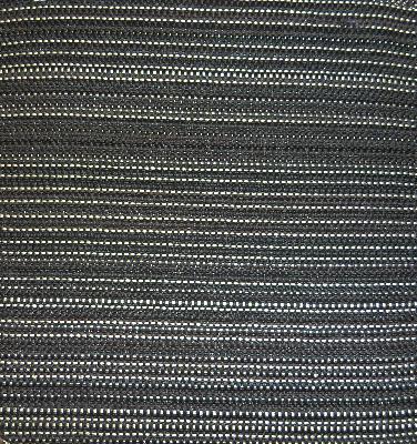 Chella Lateral 92 Salt and Pepper in Chella Black Drapery-Upholstery Bella  Blend Fire Rated Fabric Stripes and Plaids Outdoor  Horizontal Striped   Fabric