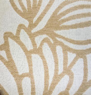 Chella SKetchbook Floral 13 Winter Wheat in Chella Brown Drapery-Upholstery Solution-Dyed  Blend Fire Rated Fabric NFPA 260  Medium Print Floral  Floral Outdoor   Fabric
