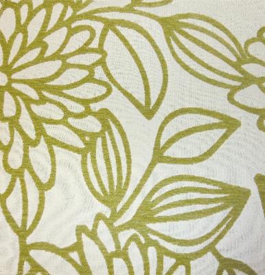Chella Sketchbook Floral 102 Green Oasis in Chella Green Drapery-Upholstery Solution-Dyed  Blend Fire Rated Fabric NFPA 260  Medium Print Floral  Floral Outdoor   Fabric