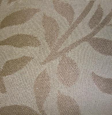 Chella Spearmint Leaf 09 Dark Natural in Chella Beige Drapery-Upholstery Solution-Dyed  Blend Fire Rated Fabric Leaves and Trees  Floral Outdoor   Fabric