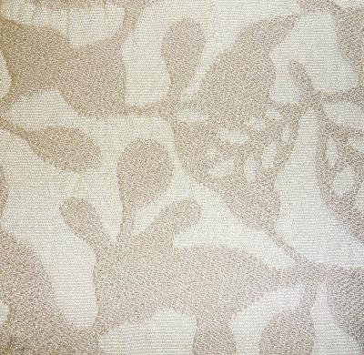Chella Topographie 07 Sandstone in Chella Beige Drapery-Upholstery Solution-Dyed  Blend Fire Rated Fabric Medium Print Floral  Floral Outdoor   Fabric