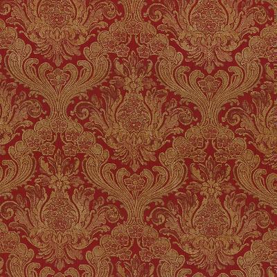 Balenciaga 137 Antique Red in covington 2014 Drapery-Upholstery 66%  Blend Fire Rated Fabric Classic Damask  NFPA 260   Fabric