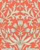 Covington Flourish 378 Coral Red