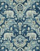 Covington Loxodonta 526 Batik Blue